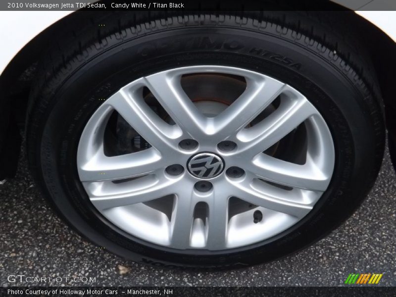 Candy White / Titan Black 2010 Volkswagen Jetta TDI Sedan