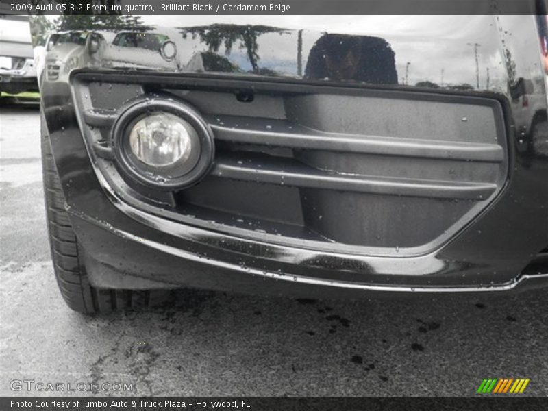 Brilliant Black / Cardamom Beige 2009 Audi Q5 3.2 Premium quattro
