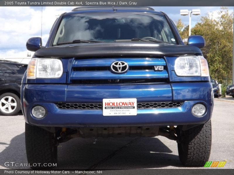 Spectra Blue Mica / Dark Gray 2005 Toyota Tundra Limited Double Cab 4x4
