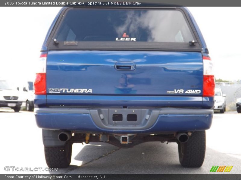Spectra Blue Mica / Dark Gray 2005 Toyota Tundra Limited Double Cab 4x4