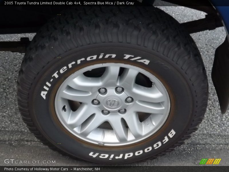 Spectra Blue Mica / Dark Gray 2005 Toyota Tundra Limited Double Cab 4x4