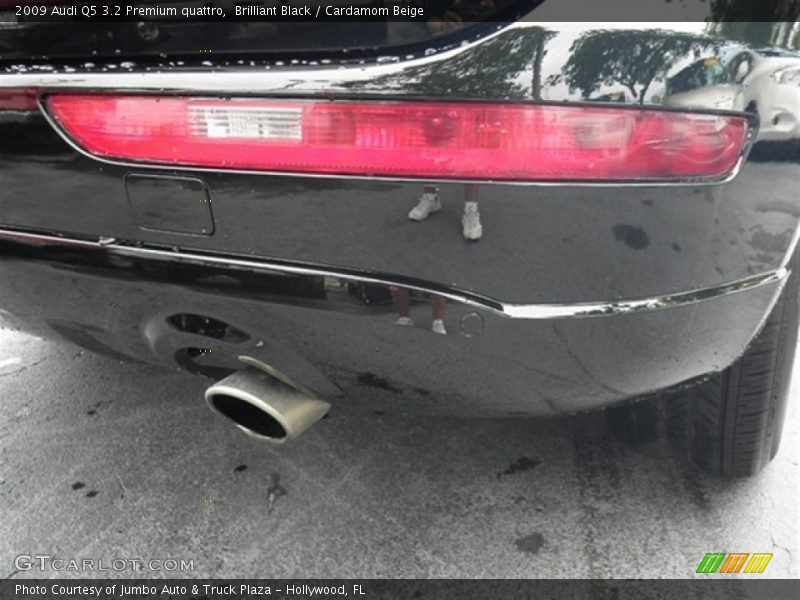 Brilliant Black / Cardamom Beige 2009 Audi Q5 3.2 Premium quattro