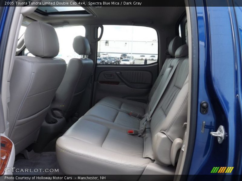 Spectra Blue Mica / Dark Gray 2005 Toyota Tundra Limited Double Cab 4x4