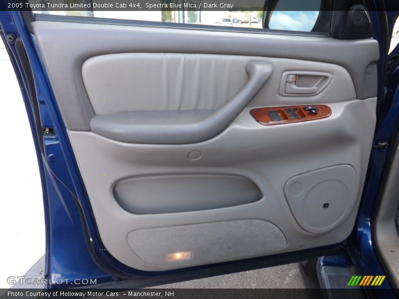 Spectra Blue Mica / Dark Gray 2005 Toyota Tundra Limited Double Cab 4x4