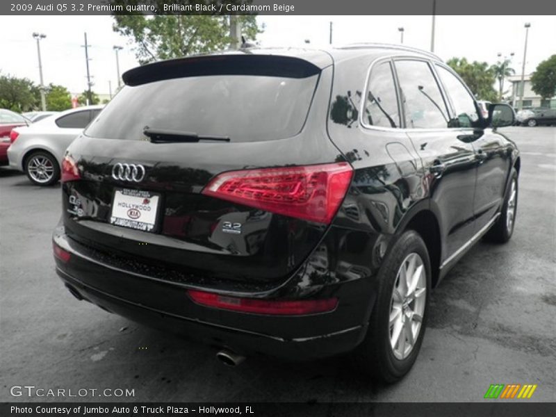Brilliant Black / Cardamom Beige 2009 Audi Q5 3.2 Premium quattro