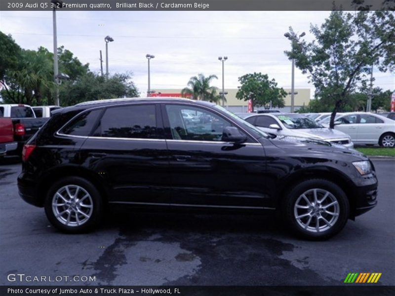 Brilliant Black / Cardamom Beige 2009 Audi Q5 3.2 Premium quattro