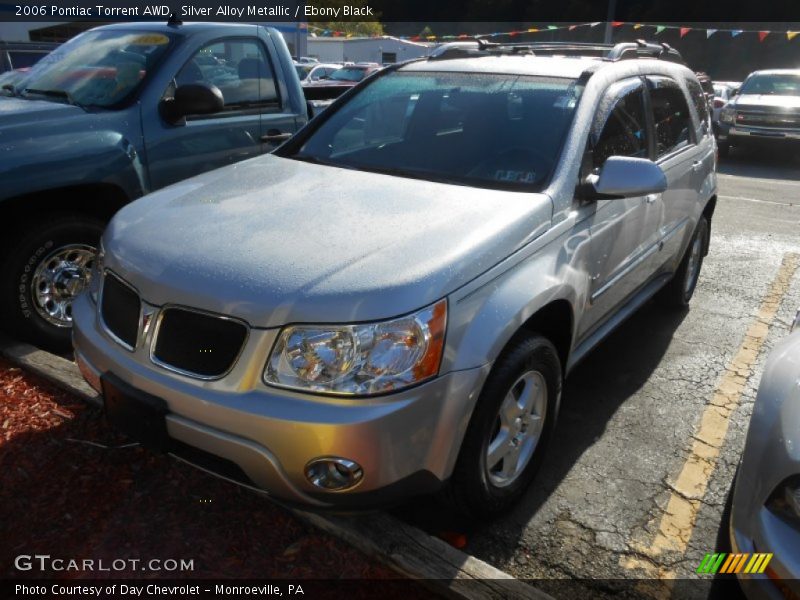 Silver Alloy Metallic / Ebony Black 2006 Pontiac Torrent AWD