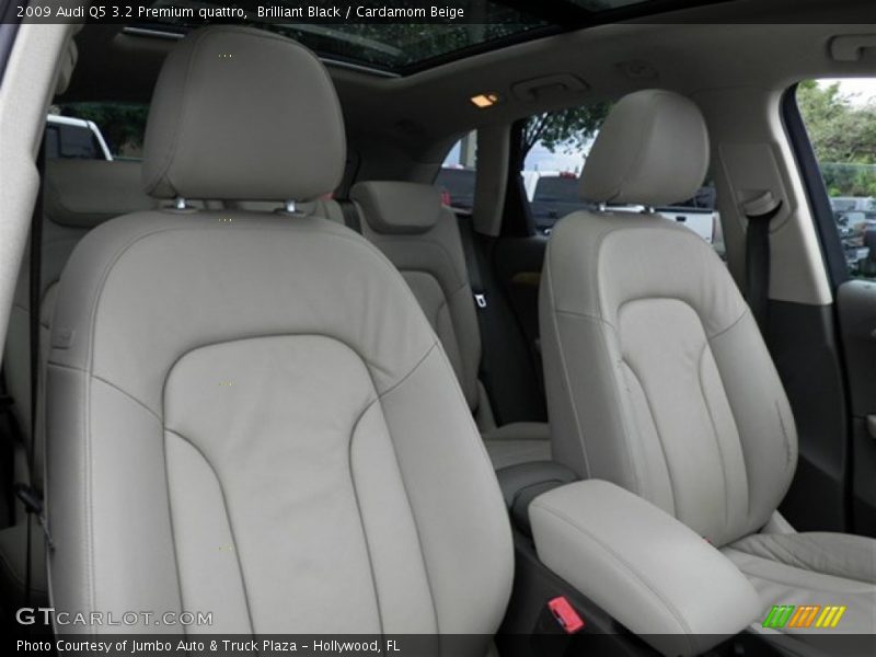 Brilliant Black / Cardamom Beige 2009 Audi Q5 3.2 Premium quattro