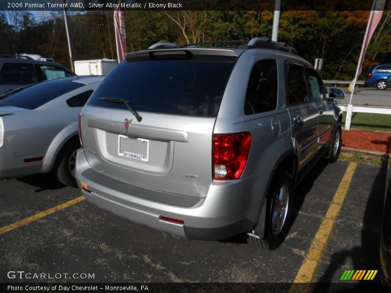 Silver Alloy Metallic / Ebony Black 2006 Pontiac Torrent AWD