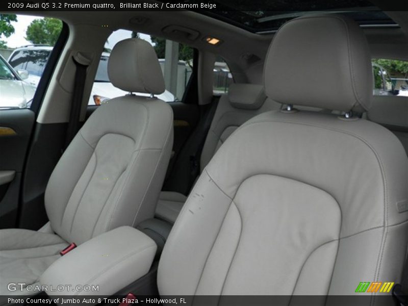 Brilliant Black / Cardamom Beige 2009 Audi Q5 3.2 Premium quattro