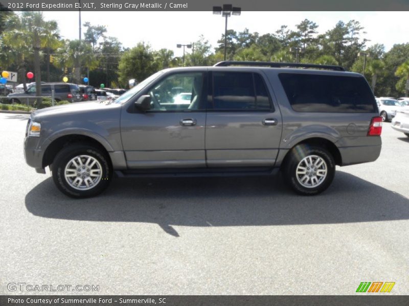 Sterling Gray Metallic / Camel 2012 Ford Expedition EL XLT