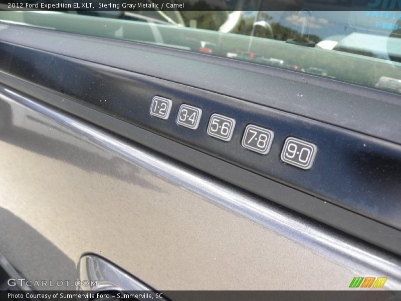 Sterling Gray Metallic / Camel 2012 Ford Expedition EL XLT