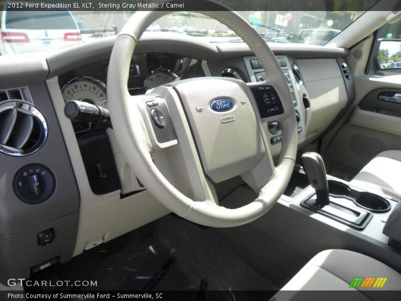 Sterling Gray Metallic / Camel 2012 Ford Expedition EL XLT