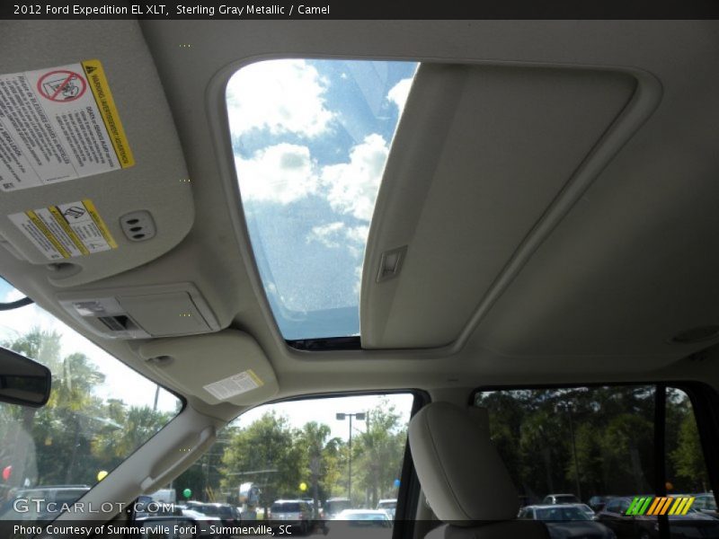 Sterling Gray Metallic / Camel 2012 Ford Expedition EL XLT