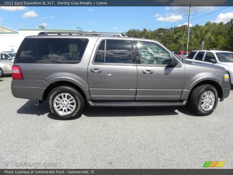 Sterling Gray Metallic / Camel 2012 Ford Expedition EL XLT