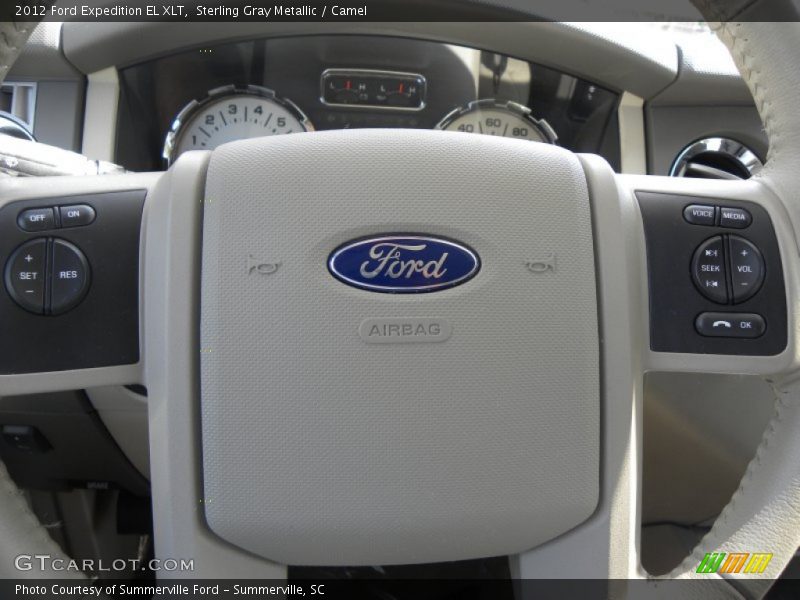 Sterling Gray Metallic / Camel 2012 Ford Expedition EL XLT