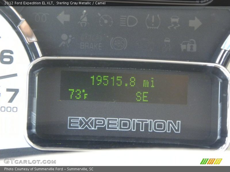 Sterling Gray Metallic / Camel 2012 Ford Expedition EL XLT