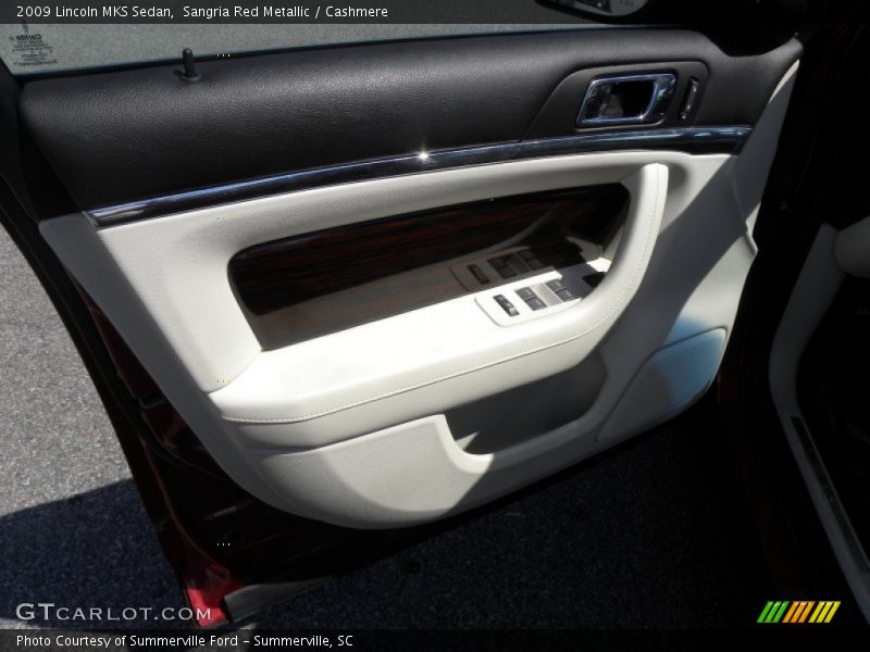 Sangria Red Metallic / Cashmere 2009 Lincoln MKS Sedan