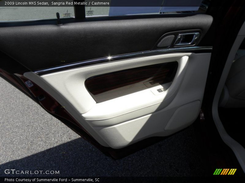 Sangria Red Metallic / Cashmere 2009 Lincoln MKS Sedan