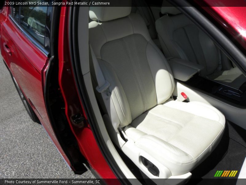 Sangria Red Metallic / Cashmere 2009 Lincoln MKS Sedan