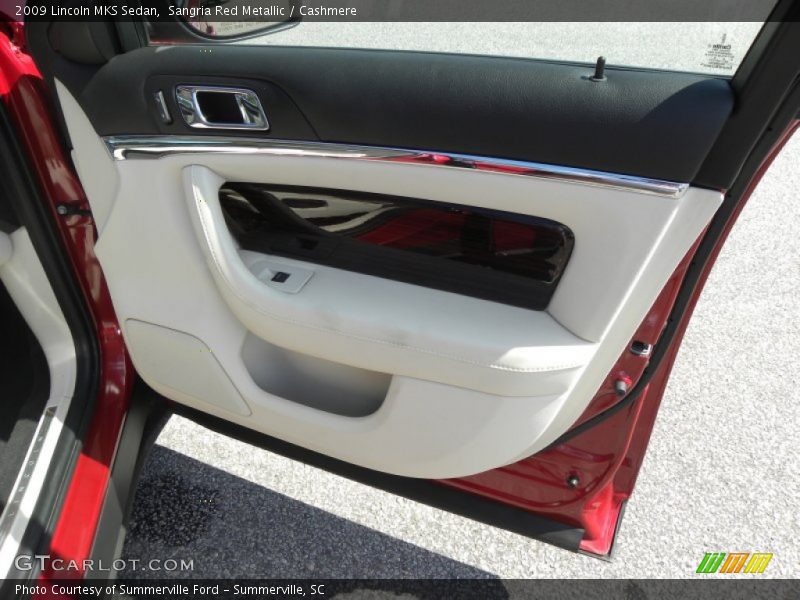 Sangria Red Metallic / Cashmere 2009 Lincoln MKS Sedan