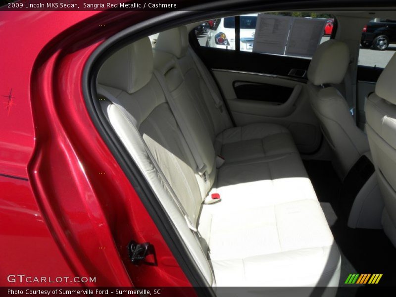 Sangria Red Metallic / Cashmere 2009 Lincoln MKS Sedan