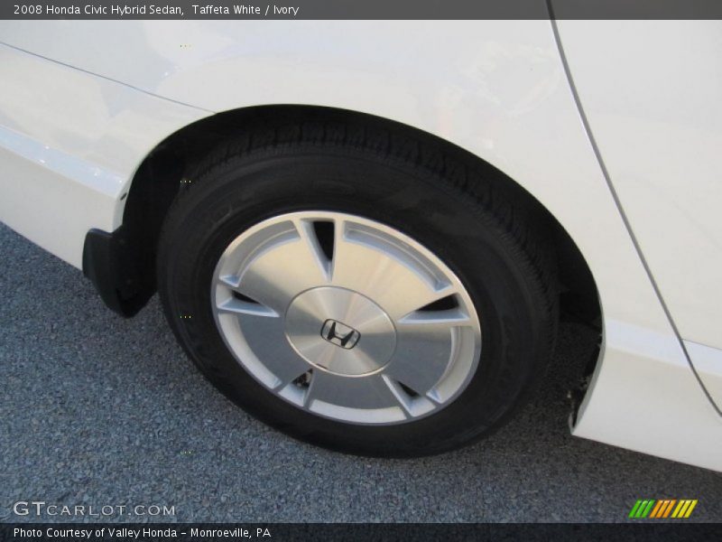 Taffeta White / Ivory 2008 Honda Civic Hybrid Sedan