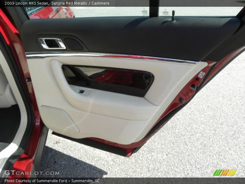 Sangria Red Metallic / Cashmere 2009 Lincoln MKS Sedan