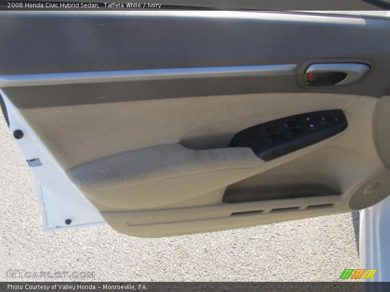Taffeta White / Ivory 2008 Honda Civic Hybrid Sedan