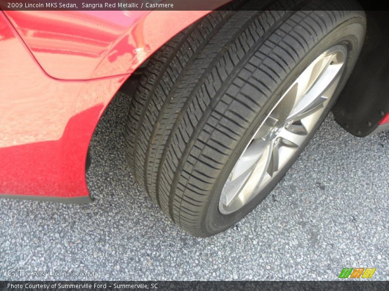 Sangria Red Metallic / Cashmere 2009 Lincoln MKS Sedan