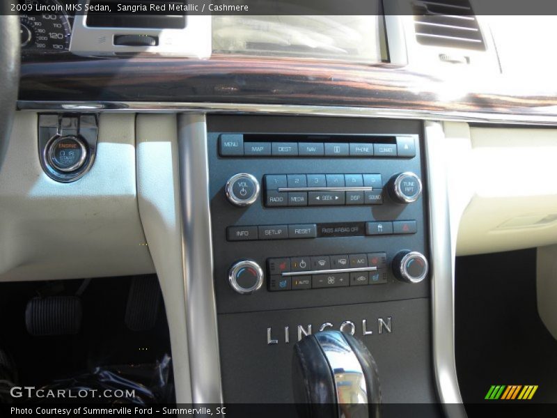 Sangria Red Metallic / Cashmere 2009 Lincoln MKS Sedan