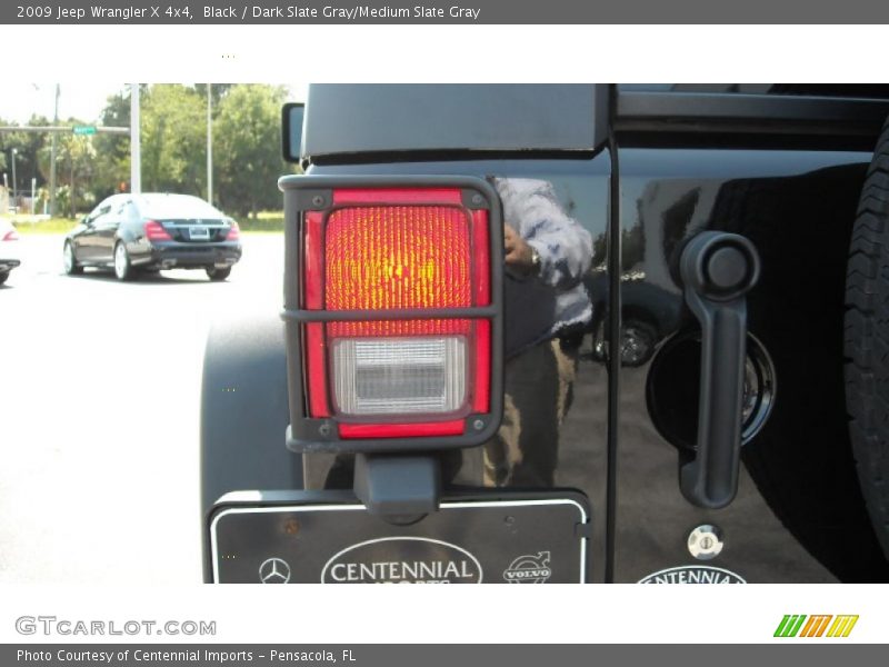 Black / Dark Slate Gray/Medium Slate Gray 2009 Jeep Wrangler X 4x4