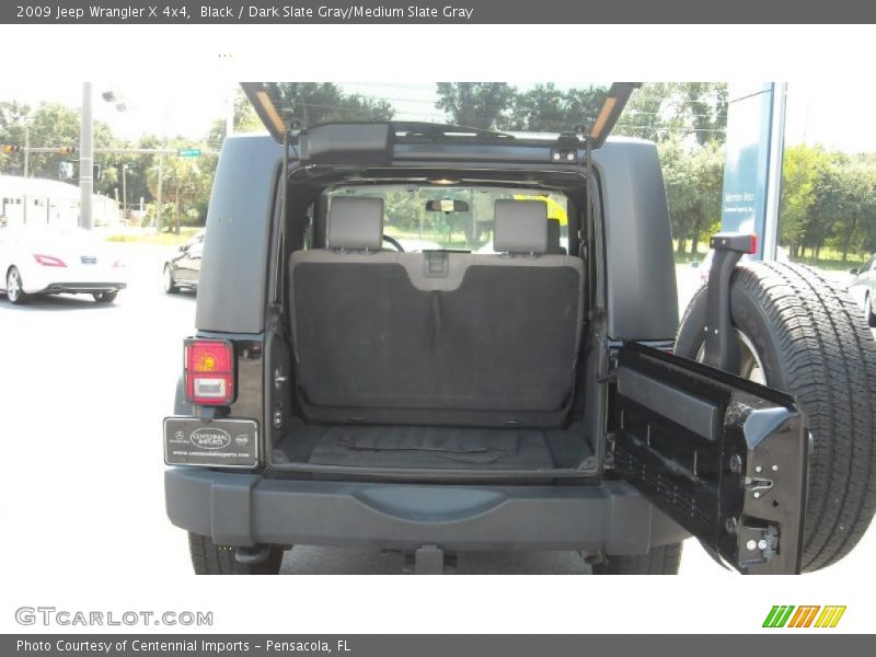 Black / Dark Slate Gray/Medium Slate Gray 2009 Jeep Wrangler X 4x4
