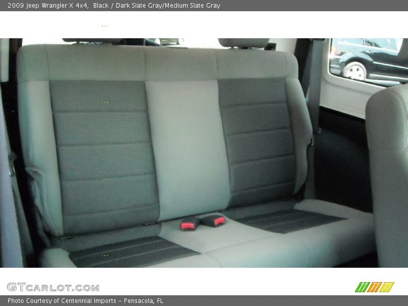 Black / Dark Slate Gray/Medium Slate Gray 2009 Jeep Wrangler X 4x4