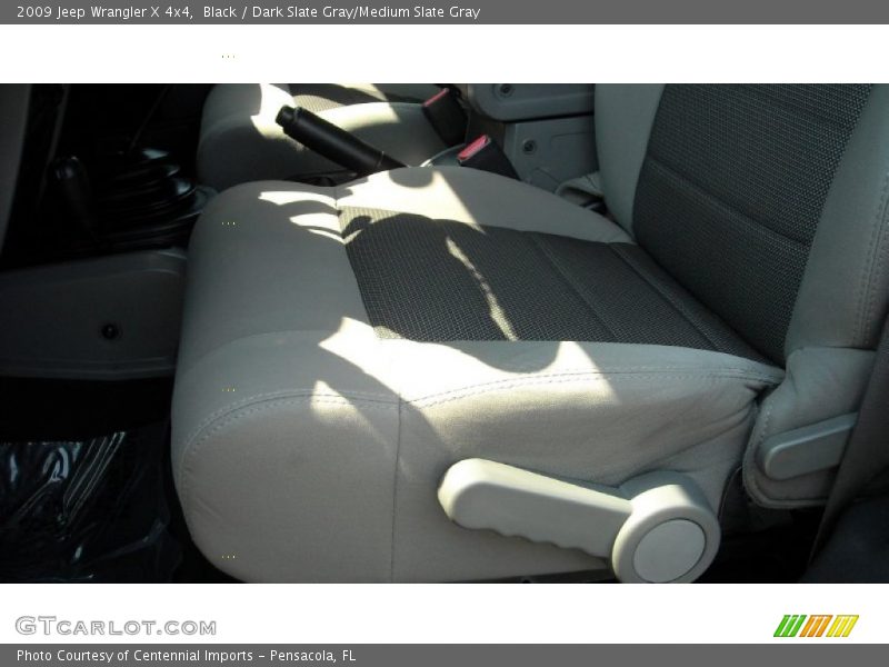 Black / Dark Slate Gray/Medium Slate Gray 2009 Jeep Wrangler X 4x4