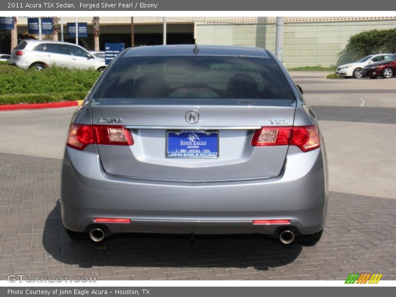 Forged Silver Pearl / Ebony 2011 Acura TSX Sedan