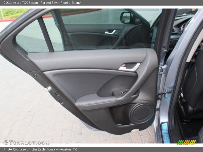 Forged Silver Pearl / Ebony 2011 Acura TSX Sedan