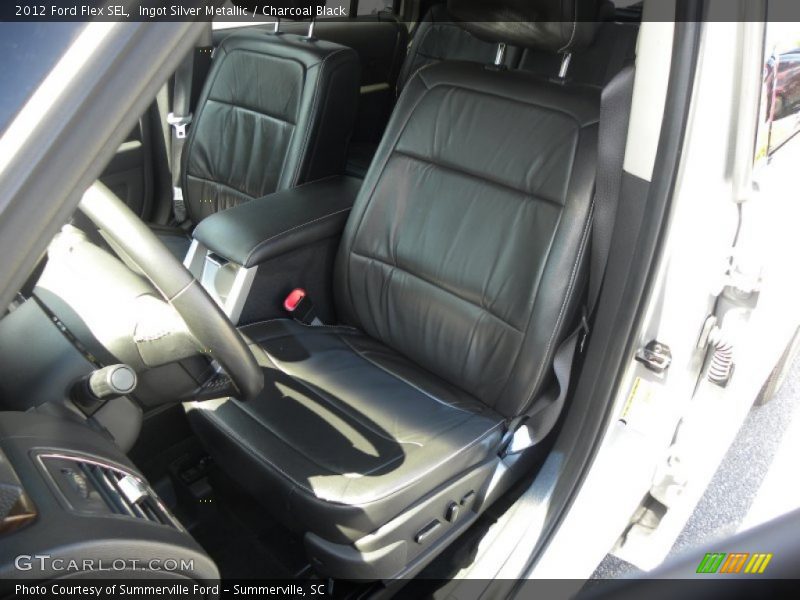 Ingot Silver Metallic / Charcoal Black 2012 Ford Flex SEL