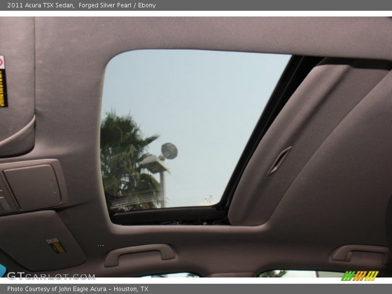 Forged Silver Pearl / Ebony 2011 Acura TSX Sedan