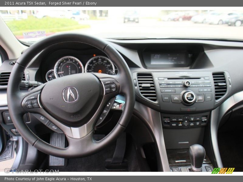Forged Silver Pearl / Ebony 2011 Acura TSX Sedan