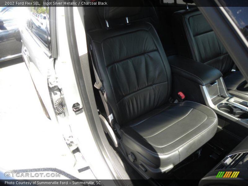 Ingot Silver Metallic / Charcoal Black 2012 Ford Flex SEL