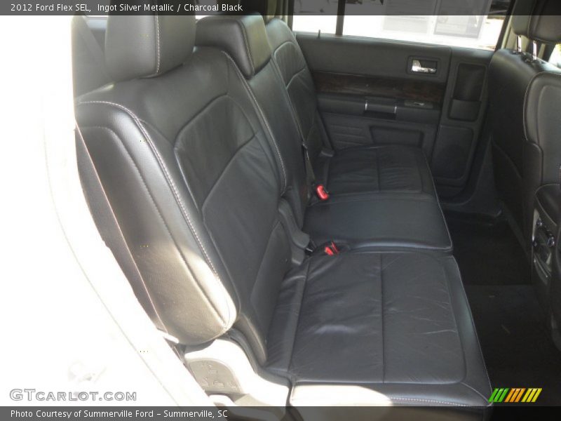 Ingot Silver Metallic / Charcoal Black 2012 Ford Flex SEL