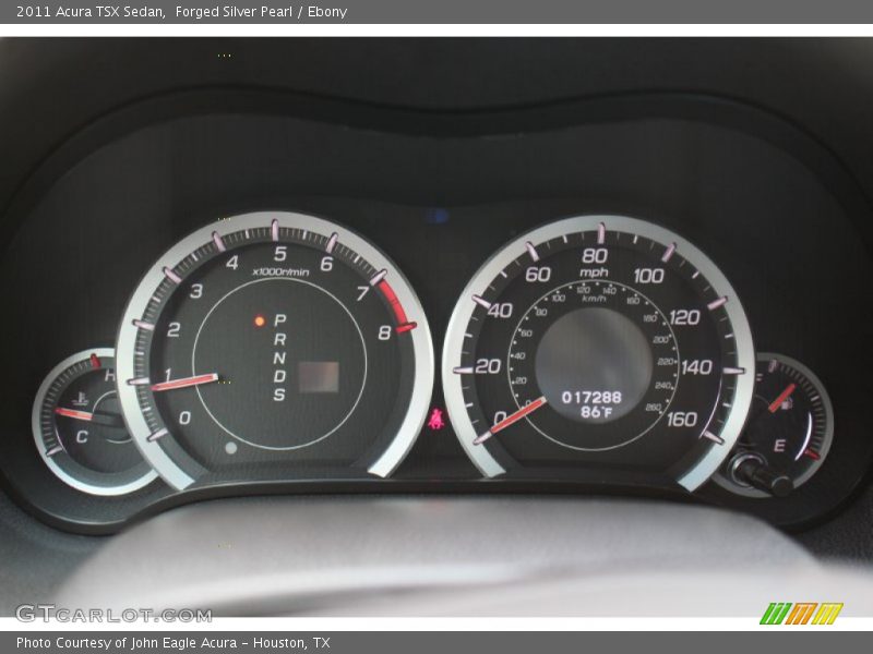 Forged Silver Pearl / Ebony 2011 Acura TSX Sedan
