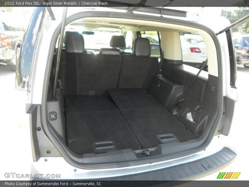Ingot Silver Metallic / Charcoal Black 2012 Ford Flex SEL