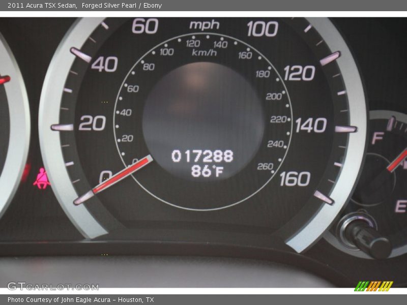 Forged Silver Pearl / Ebony 2011 Acura TSX Sedan