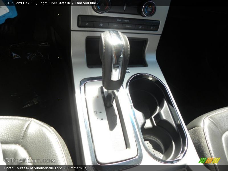 Ingot Silver Metallic / Charcoal Black 2012 Ford Flex SEL