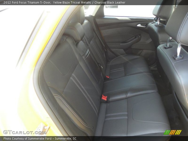 Rear Seat of 2012 Focus Titanium 5-Door
