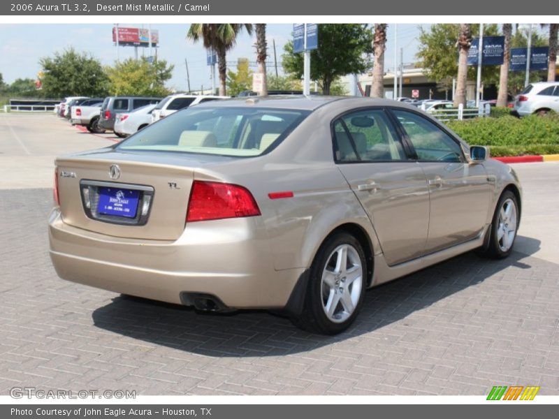Desert Mist Metallic / Camel 2006 Acura TL 3.2