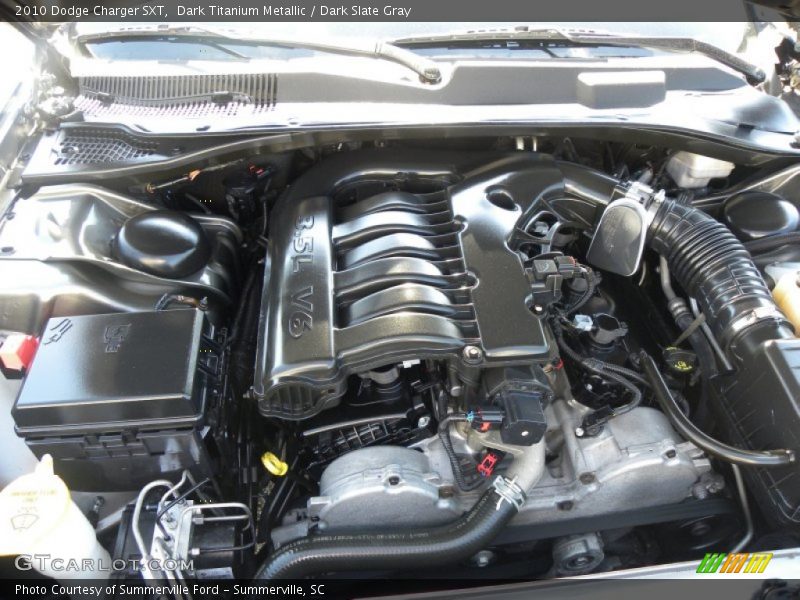 Dark Titanium Metallic / Dark Slate Gray 2010 Dodge Charger SXT