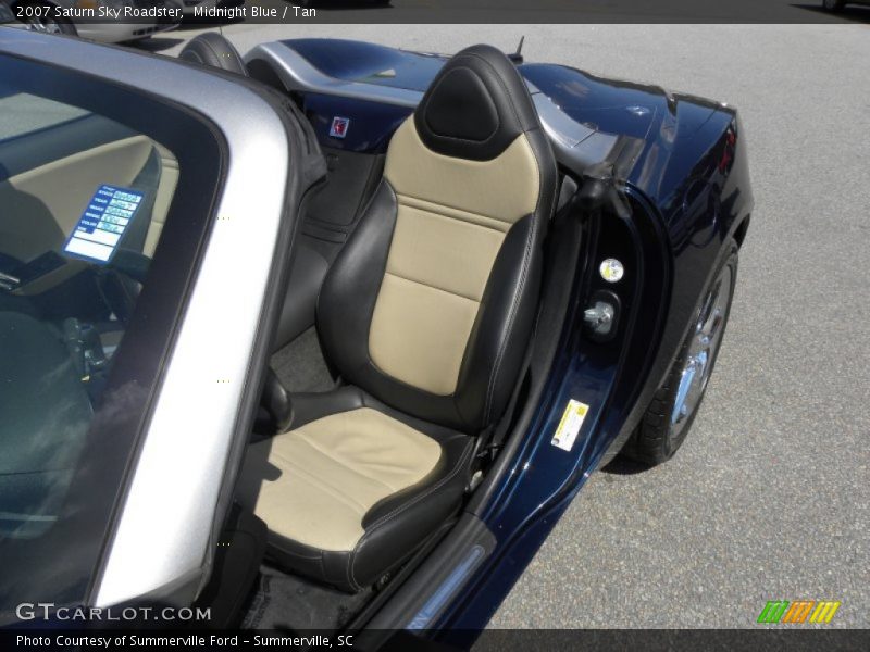 Front Seat of 2007 Sky Roadster